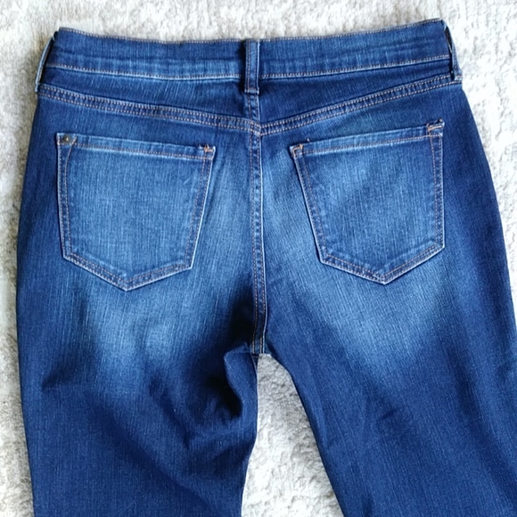 Old Navy Boyfriend Straight Distressed Jeans 4R Blue - Picture 10 of 16
